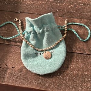 Tiffany and Co. engraved I love you bracelet